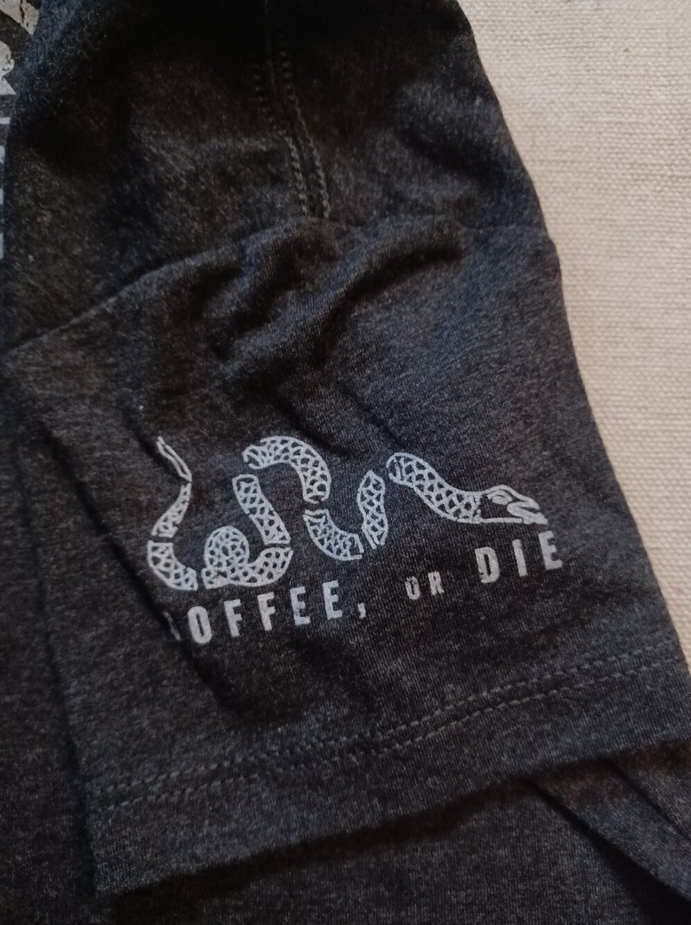 Black Rifle Coffee Company Women's Black Logo Tee - Picture 4 of 6